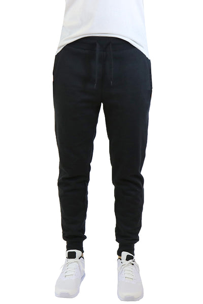 EWC-106JB Black Fleece Joggers – Ethan Williams Clothing